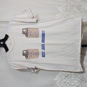 Vintagw Alore McCormick Whiskey Best Jugs Around Shirt sz Medium